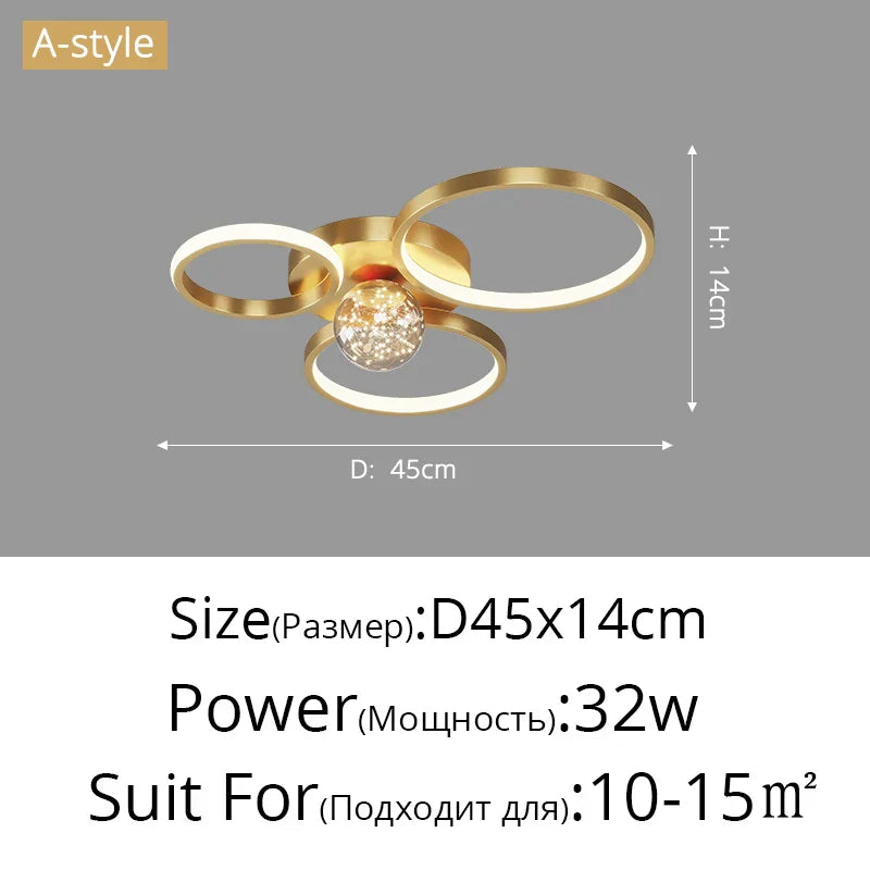 DecorBites™ Gypsophila Chandelier: Modern Ceiling Mounted Light for Home, Living Room, Bedroom
