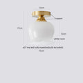 DecorBites™ Cotton Shape LED Ceiling Lamp - Cream. Nordic Style, Hallway Balcony Porch Light.