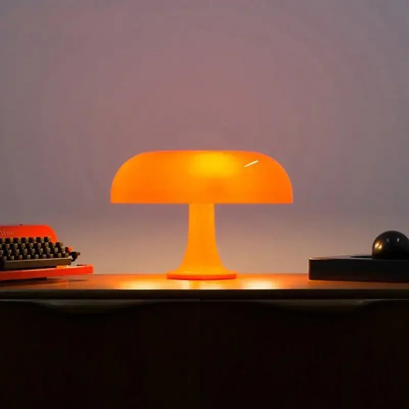 DecorBites™ Bedhead Night Light Mushroom Desk Lamp by Italian Danish Designer
