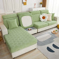 DecorBites™ Jacquard Sofa Seat Cover | Stretchable & Washable Furniture Protector