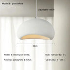 Handmade Wabi Sabi Resin Pendant Light