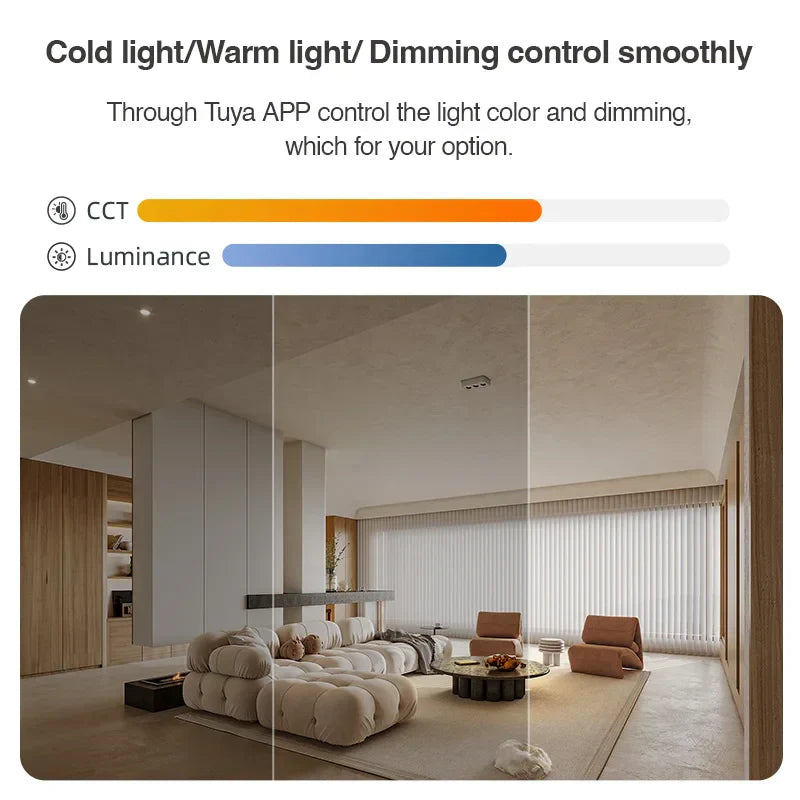 DecorBites™ 36W مصباح سقف LED مثبت على السطح لغرفة المعيشة والبهو