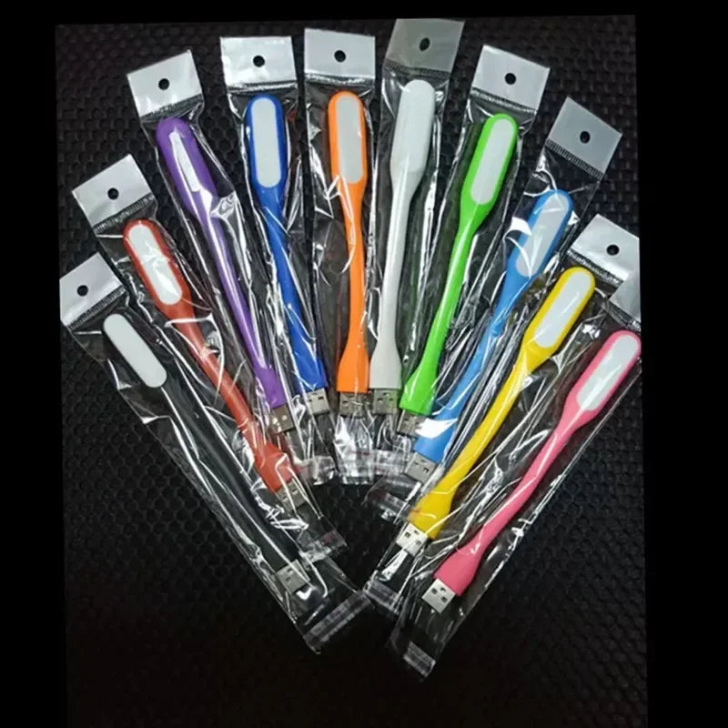 مصباح كتاب LED من DecorBites™: مصباح USB محمول للباور بانك/الكمبيوتر، يحمي البصر