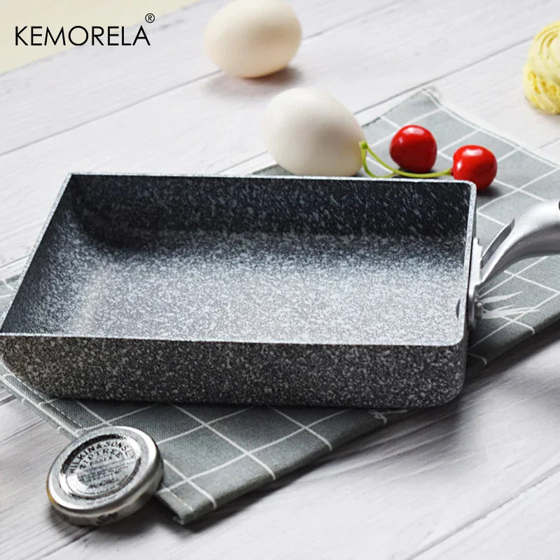 مقلاة ديكور بايتس™ اليابانية غير اللاصقة بحجر الميديكال | مقلاة بيض تاكوياكي