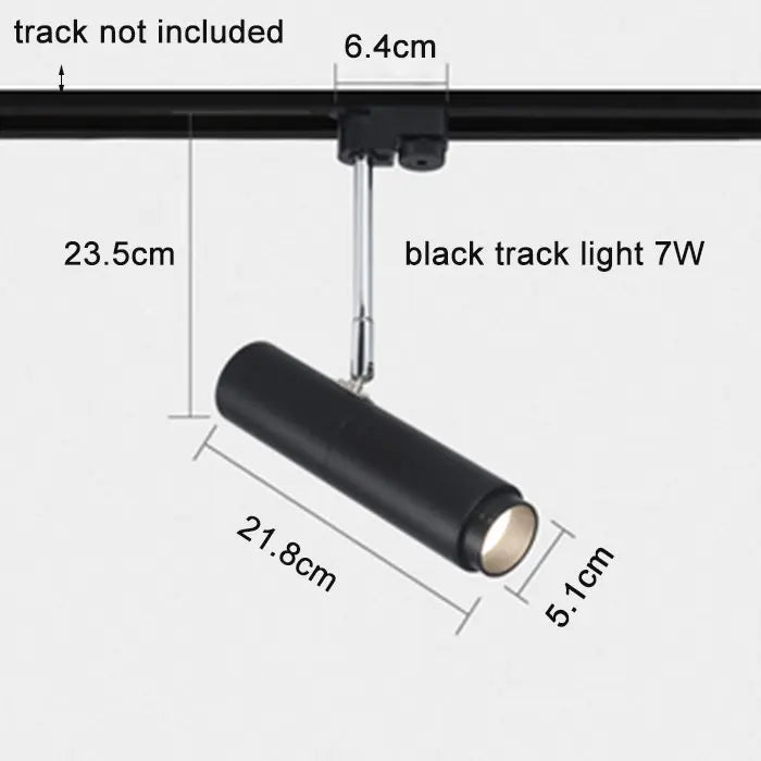 DecorBites™ Adjustable Focus LED Track Lights for Commercial Spaces