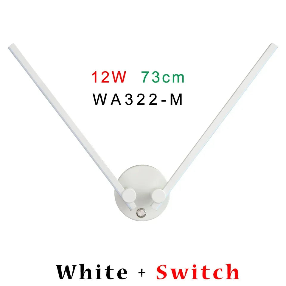 DecorBites™ Adjustable Double Arm Wall Light LED for Living Room and Bedroom