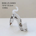 DecorBites™ Crystal Cat Figurine | Decorative Kitten Statue for Home Decoration