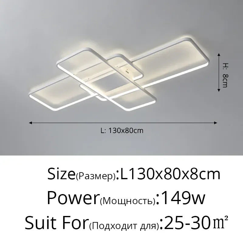 DecorBites™ Dimmable Ceiling Chandeliers for Living Bedroom Dining Room Lighting
