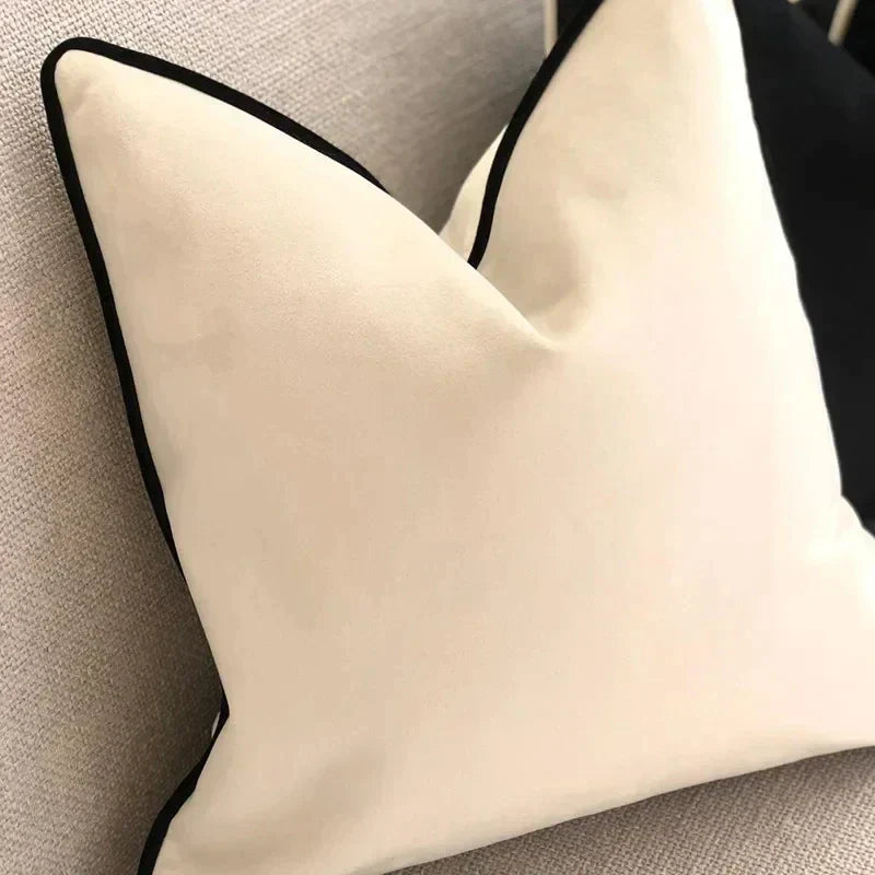 DecorBites™ غطاء وسادة بتصميم شرابات من الدانتيل ومزخرف لكرسي المكتب/الأريكة