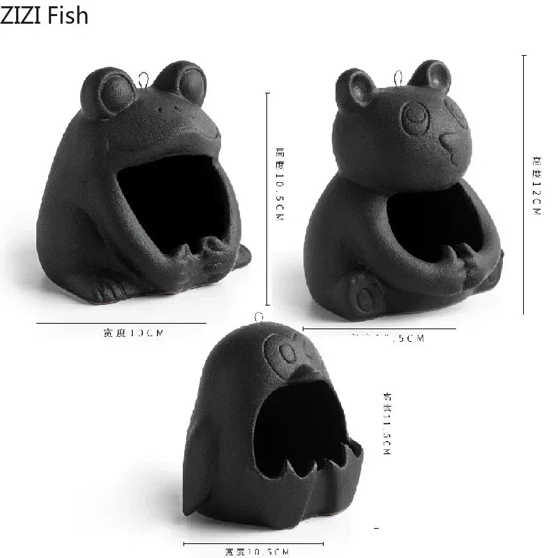 DecorBites™ Cute Cartoon Animal Ashtray for Home Decor & Car, Gift for Boyfriend