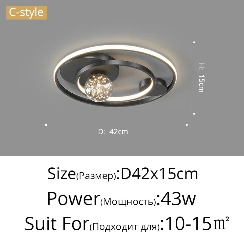 DecorBites™ Gypsophila Chandelier: Modern Ceiling Mounted Light for Home, Living Room, Bedroom