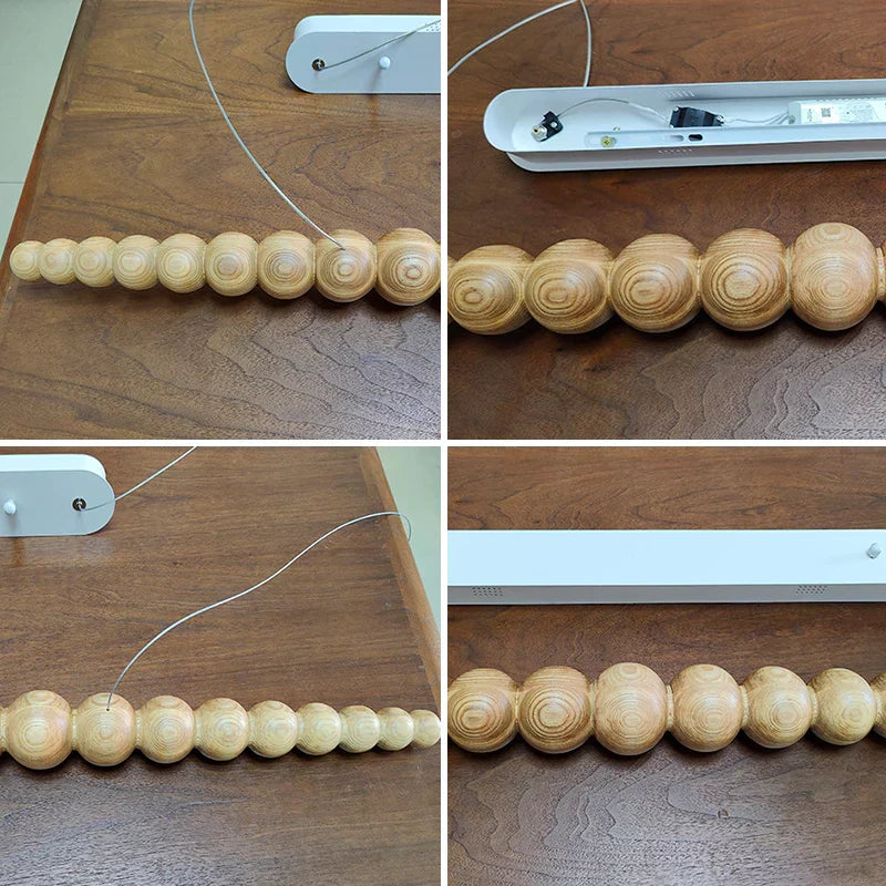 مصابيح LED الخطية المعلقة DecorBites™ للمطبخ وغرفة الطعام وغرفة المعيشة والمكتب