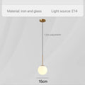 DecorBites™ Glass Pendant Lights: Modern Bedroom Bedside Chandeliers for Home Indoor Decor