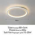 DecorBites™ Dimmable LED Ceiling Light for Modern Nordic Home Living Room Lighting