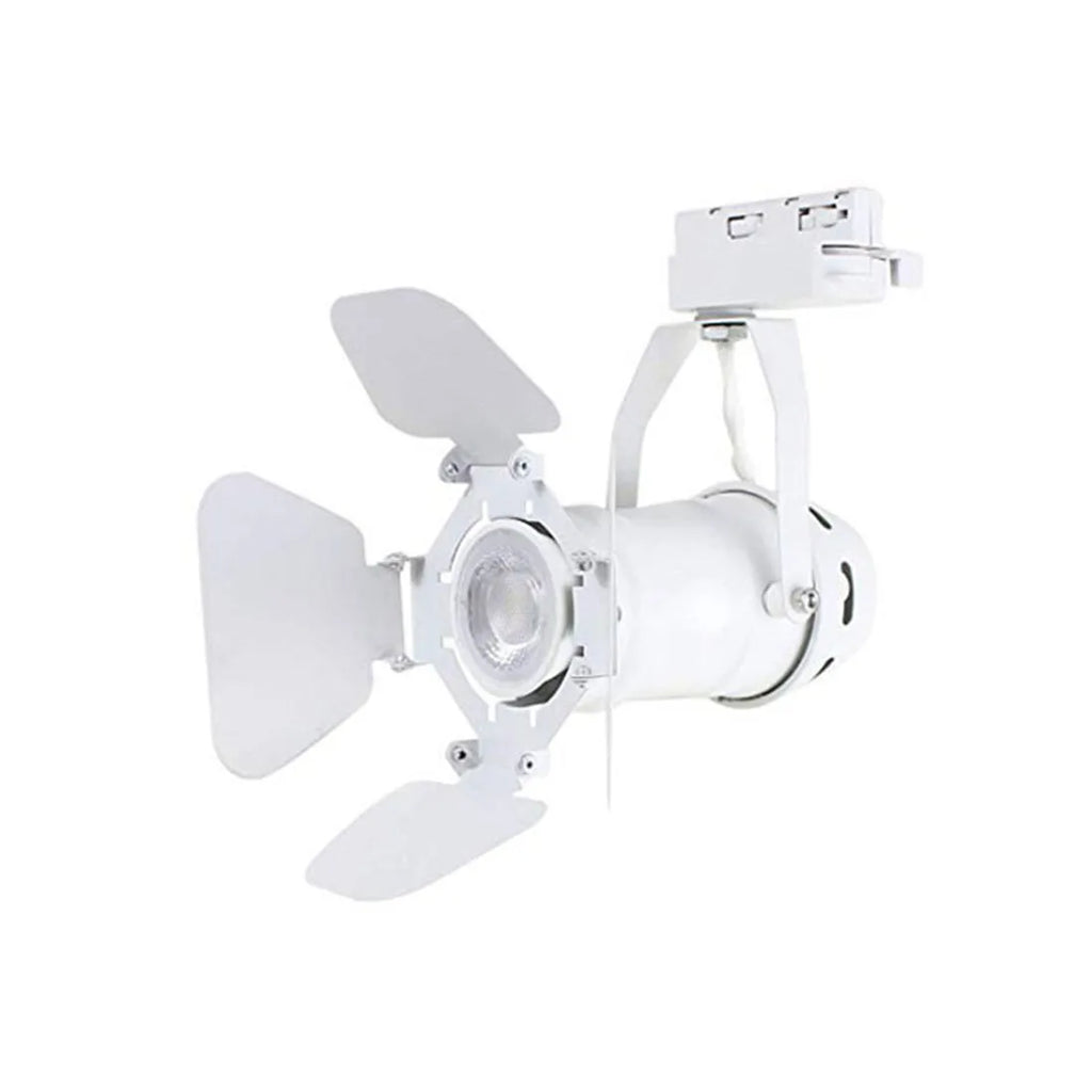 DecorBites™ 4-Light Industrial Track Spotlight for Mall Exhibition Office LED Lighting