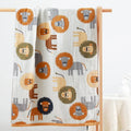 DecorBites™ Lions Bath Towel - Absorbent & Quick-Drying Cotton Towel for Adults & Kids