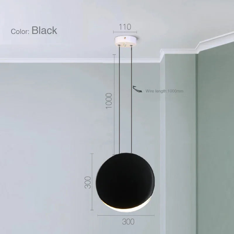 DecorBites™ Crescent Moon Chandelier for Dining Room, Coffee Shop, Kitchen Island, and Bar
