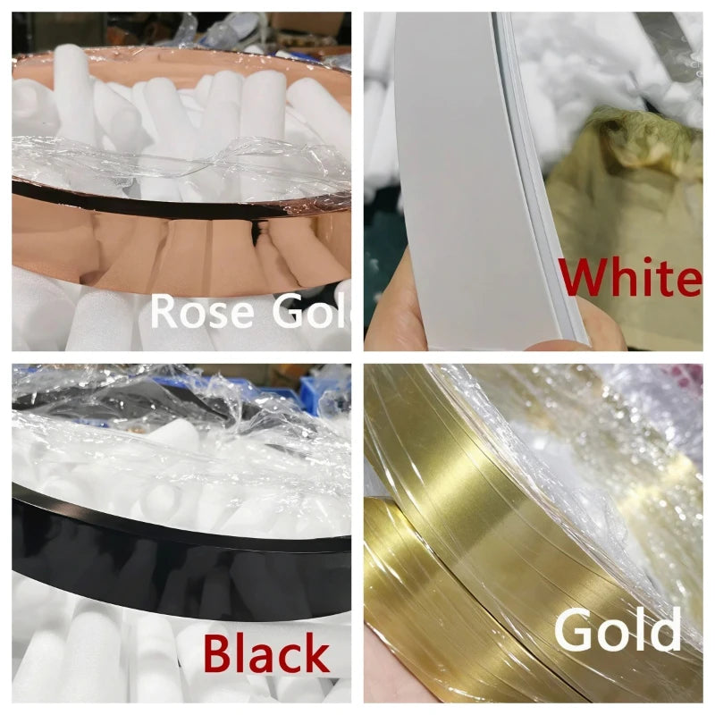 Modern Ring LED Pendant Light in Black or White