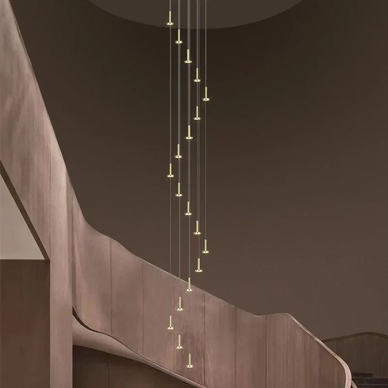 DecorBites™ 2024 Nordic Minimalist Ceiling Chandelier - Trendy Living Room Lighting Decor