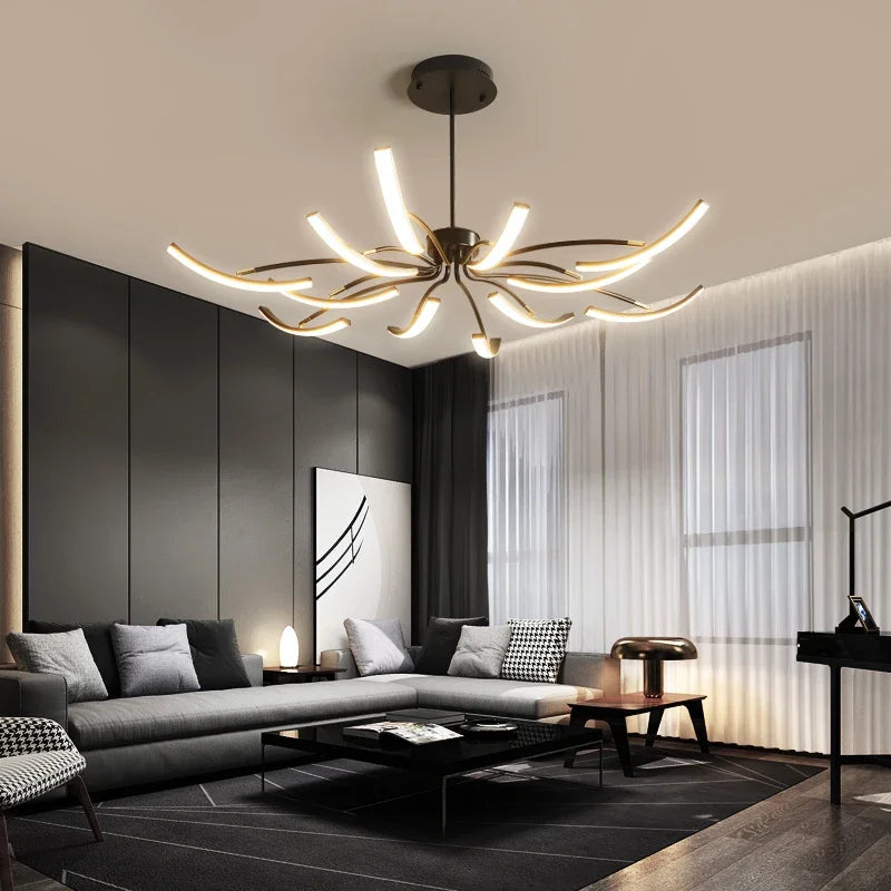 ثريات DecorBites™ LED لغرفة المعيشة الحديثة وغرفة النوم وغرفة الدراسة وإضاءة المطبخ