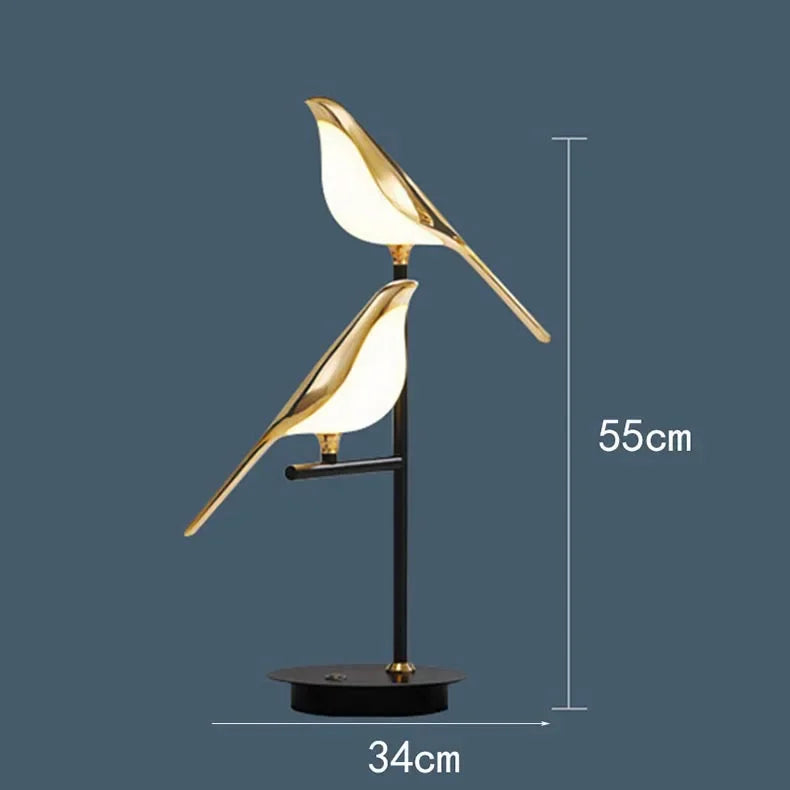 DecorBites™ LED Bird Desk Lamp for Bedroom Living Room
