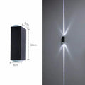 DecorBites™ Aluminum Waterproof Porch Spot Wall Lamp: High Power Indoor Outdoor Light