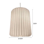 Nordic White Origami Paper Pendant Lamp Shade
