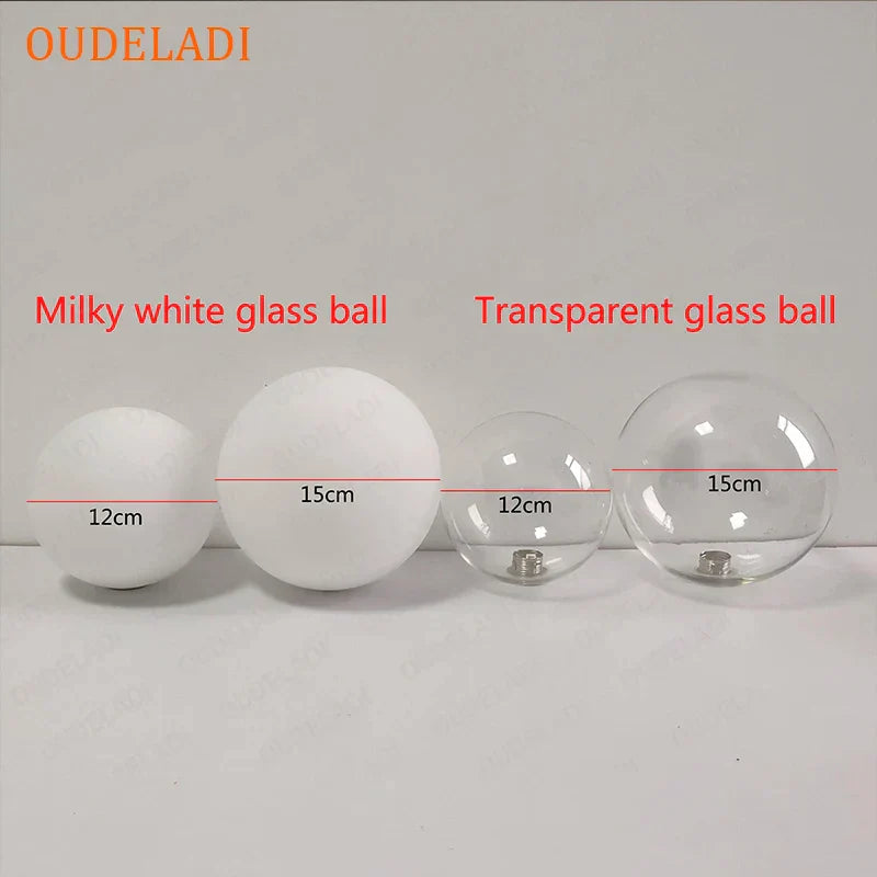 DecorBites™ Golden LED Wall Sconce with Milky Glass Ball, 2 G4 Bulbs
