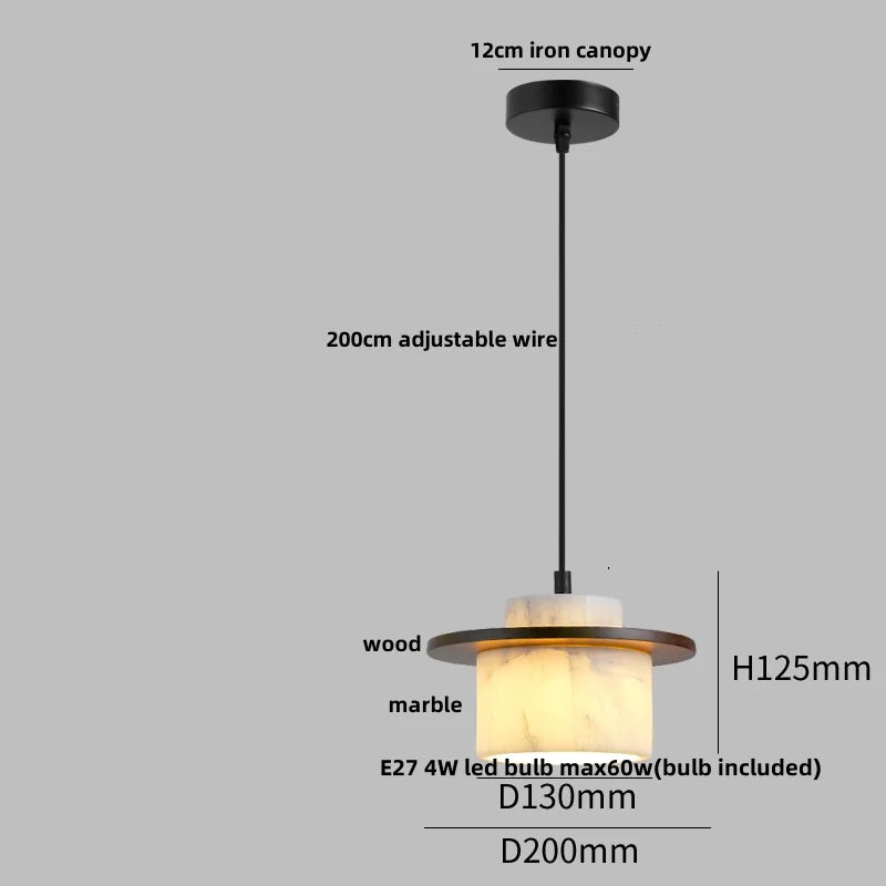 DecorBites™ 3D Printed Ball LED Pendant Light for Home Decor and Kitchen Lighting