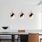 Nordic Gold Ball Pendant Light