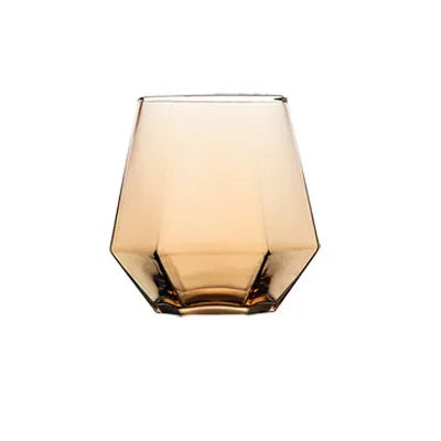 DecorBites™ Diamond Crystal Glass Water Kettle Cup Set - Clear Luxury Juice Pitcher