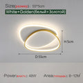 DecorBites™ LED Ceiling Lamp for Bedroom, Modern & Romantic Nordic Design for Master Bedroom & Study Room.