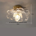 DecorBites™ Diamond Glass LED Ceiling Lights - مصباح سقف LED زجاجي على شكل ماسة - تركيبات مظلة عصرية فاخرة على الطراز الاسكندنافي