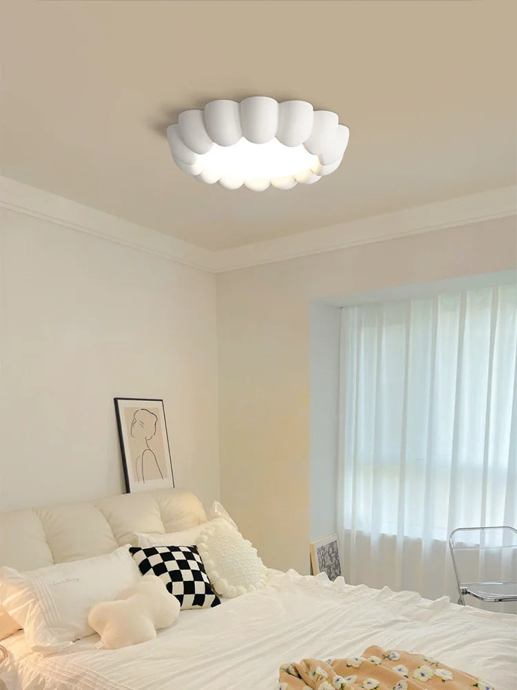 DecorBites™ Cream Wind Bedroom Ceiling Lights - Full Spectrum Internet Celebrity Design