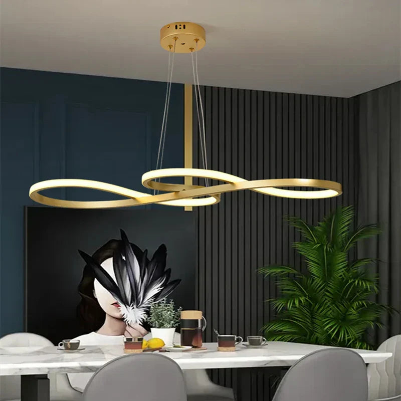 DecorBites™ Elegant Pendant Lights for Dining, Kitchen, Living Room - Modern LED Chandelier ArrayCollection