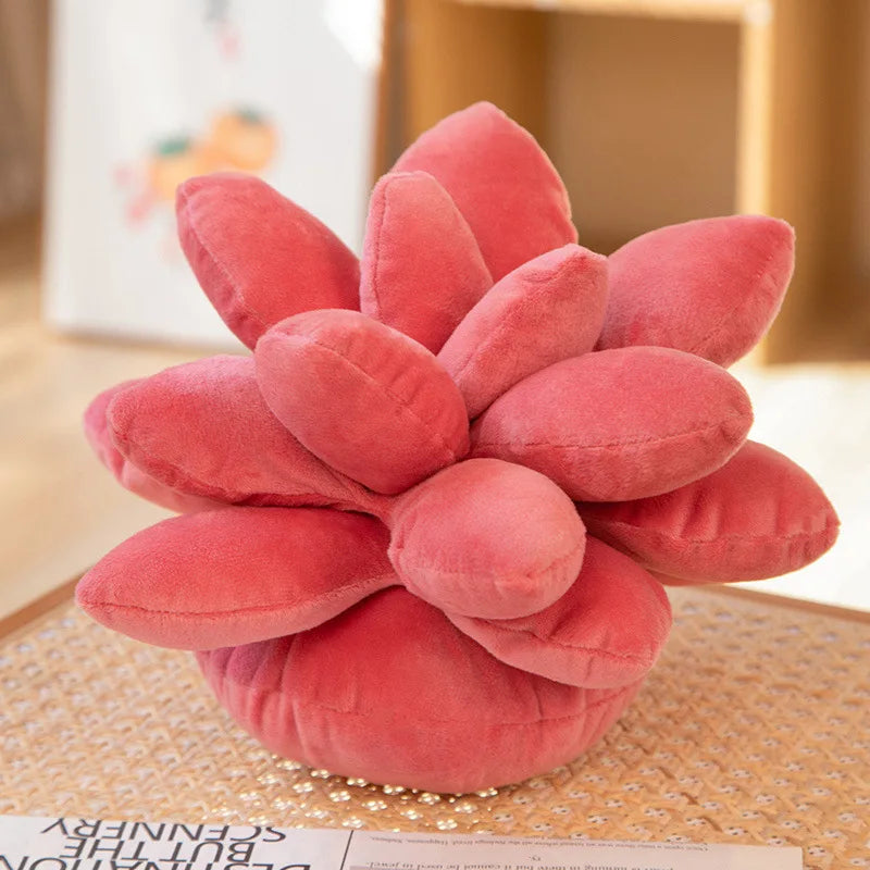 DecorBites™ 3D Succulent Cactus Pillow Plush Cushion for Living Room Decor
