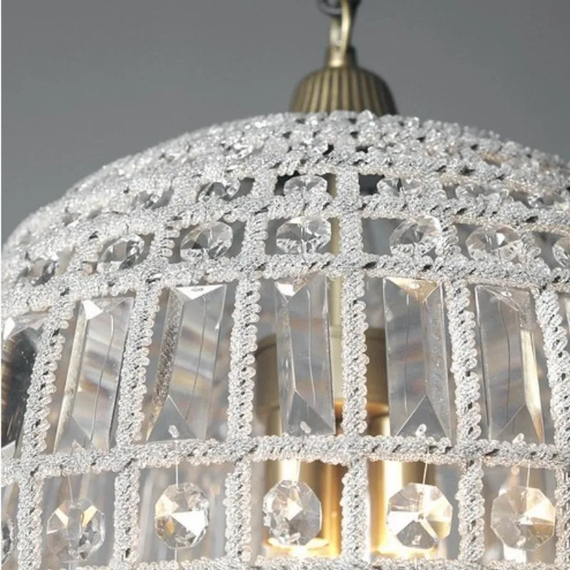 DecorBites™ French Balloon Crystal Pendant Lights for Luxury Home Decor