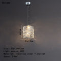 Lustre Plafonnier Suspendu LED en Cristal DecorBites™ pour Îlot de Cuisine, Salle à Manger et Salon