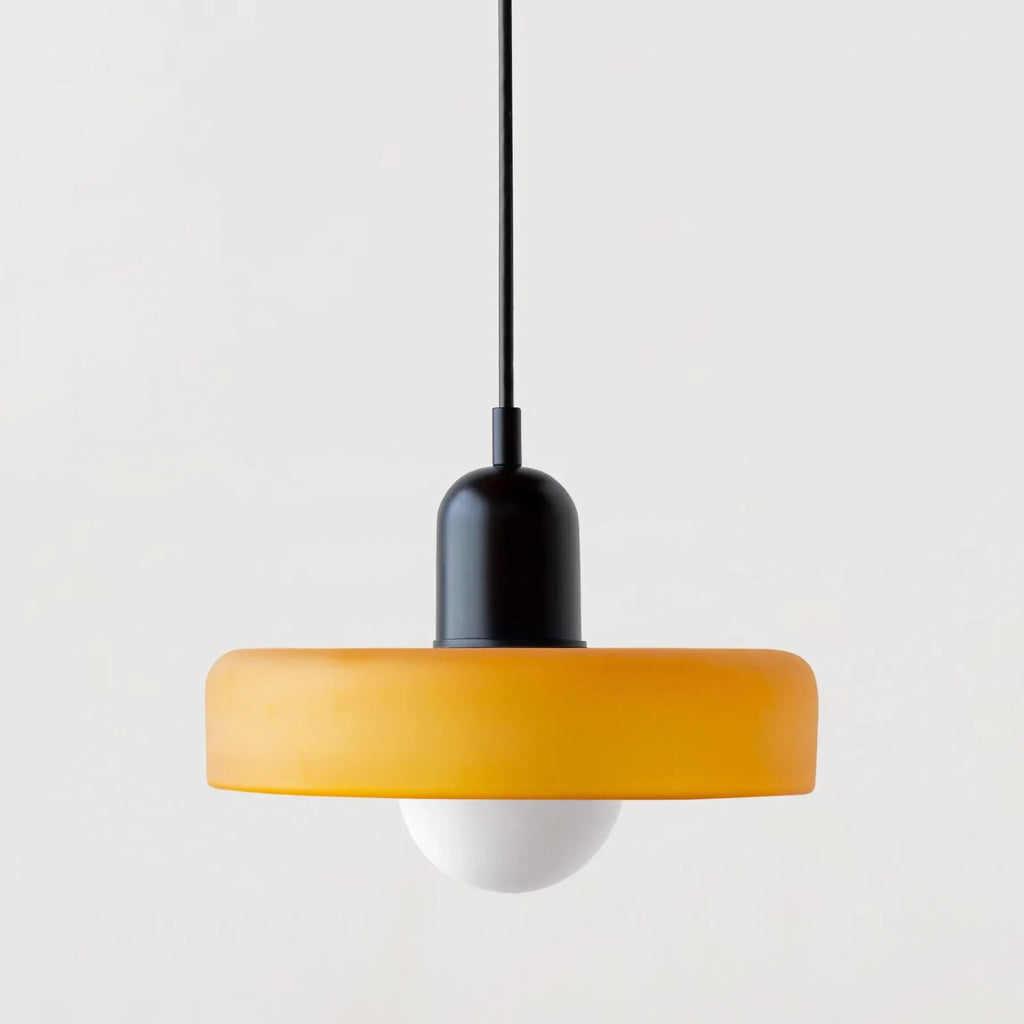 DecorBites™ Glass Led Macaron Ceiling Chandelier for Home Decor