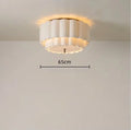 Wabi-Sabi White Fabric Pendant Light
