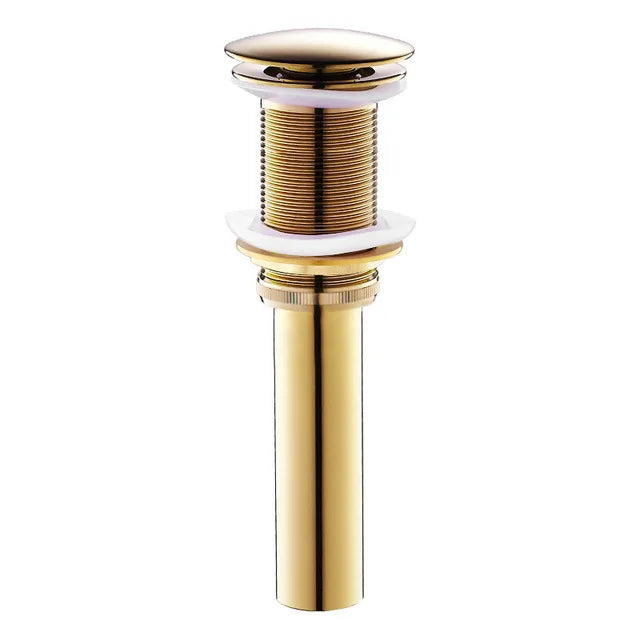 صنبور حوض Gold DecorBites™‎: صنبور حوض حمام بمقبض واحد وخلاط حوض نحاسي