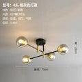 DecorBites™ Glass Ball LED Chandelier Ceiling Light for Living Room and Kitchen