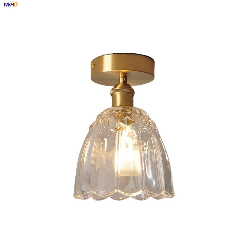أضواء سقف زجاجية مزهرة DecorBites™ LED - مصابيح سقف حديثة على الطراز الاسكندنافي