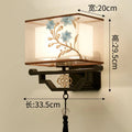 DecorBites™ مصباح حائط قماشي أنيق لغرفة المعيشة وغرفة النوم، وحدات إضاءة LED حديثة