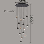 Modern Ring Acrylic Pendant Chandelier Light