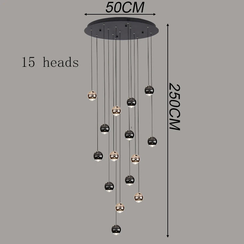 Modern Ring Acrylic Pendant Chandelier Light