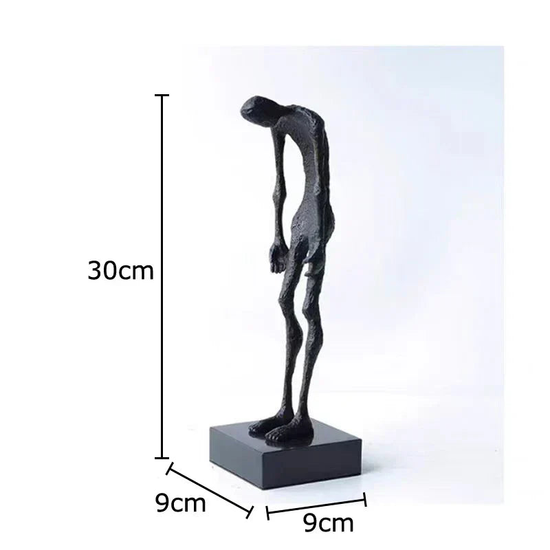 DecorBites™ Abstract Lovers Sculpture Desk Ornament Home Decor Aesthetic Figure