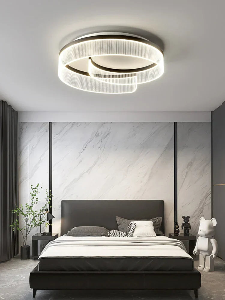 ثريا ليد DecorBites™: إضاءة سقف عصرية فاخرة لغرفة المعيشة وغرفة النوم والمطبخ والدراسة