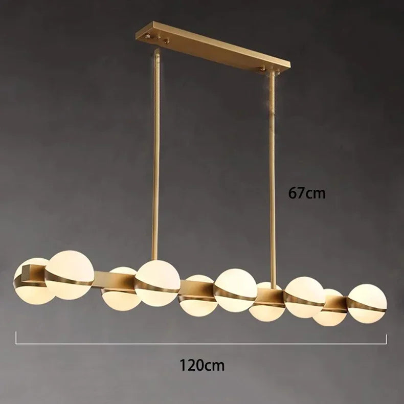 ثريات معلقة من DecorBites™ LED لغرفة المعيشة وغرفة الطعام والإضاءة الداخلية