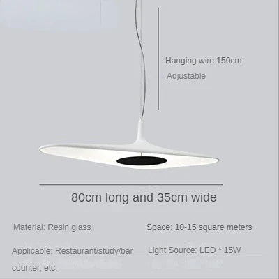 DecorBites™ Irregular Art Pendant Lamp Modern Living Room Ceiling Chandelier